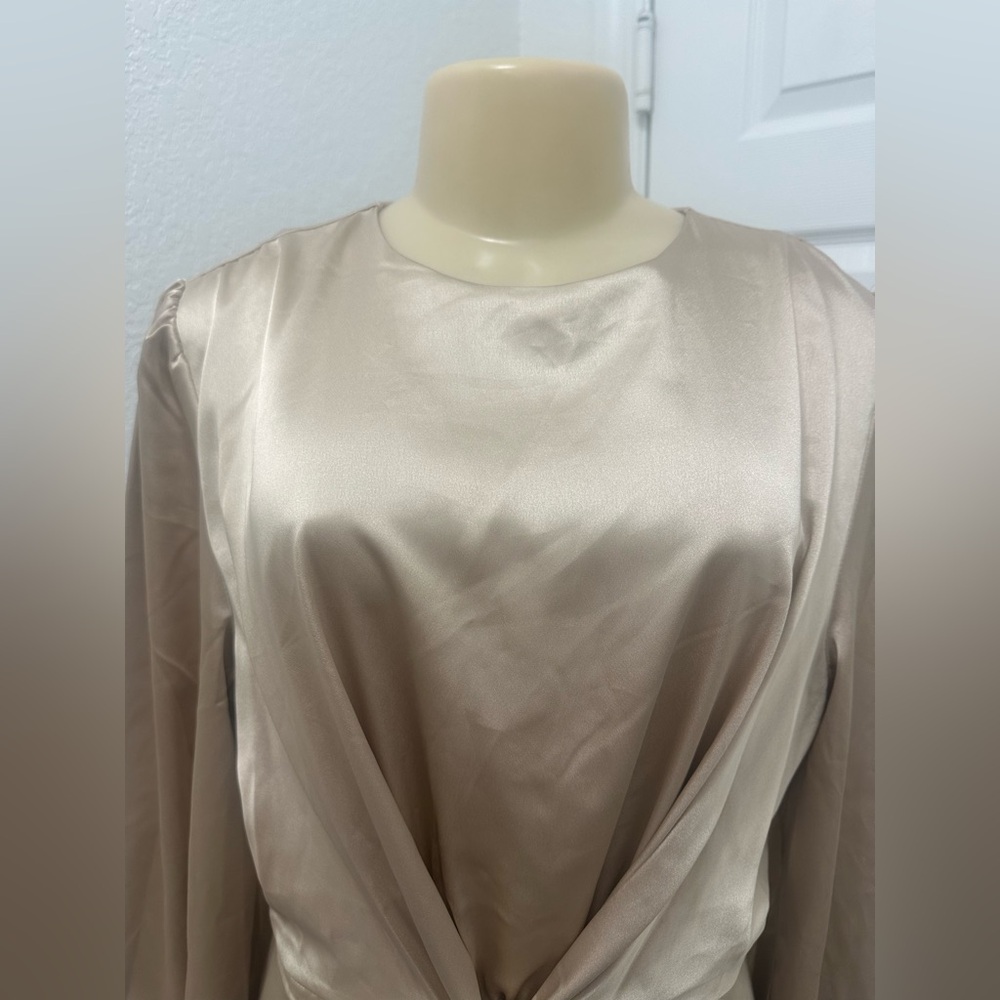 Juliana Veiled Collection Modest Tie Long Sleeve Women’s XL Juliett Gown Dusty - Picture 7 of 14